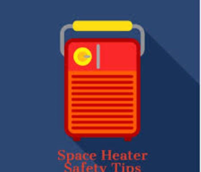Graphic of Space Heater fire risk